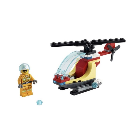 NEW SEALED LEGO City 30566 Fire Helicopter & 30567 Police Water Scooter RETIRED - Picture 3 of 10